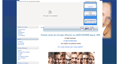 Desktop Screenshot of clinic-de-la-vision.com